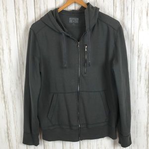 Converse One Star Full Zip Pocket Hoodie Sweatshirt Jacket Mens M